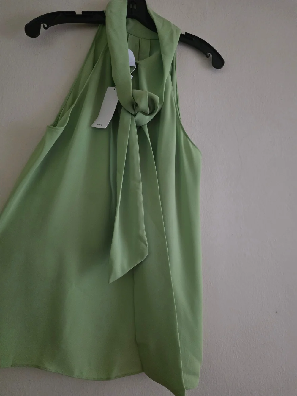 Mango Halter Top back-tie lime sz 6, 8, 10, 12 NWT - Picture 2 of 16